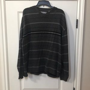 Nice striped V-neck Pullover by Pierre Cardin. SZ XXL (Sku 34)